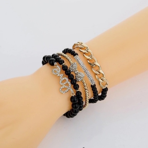 Jewelry - LAST ONE***Love bangle bracelet set